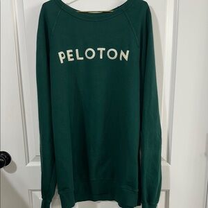 Peloton Green Sweatshirt